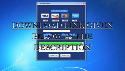 credit card generator download pc